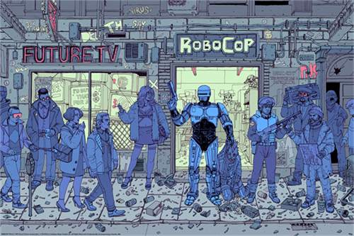 Robocop  by Josan Gonzalez