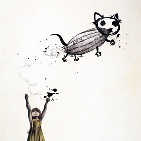 ...And One Day Blimp Cat Floated Away by Candice Tripp