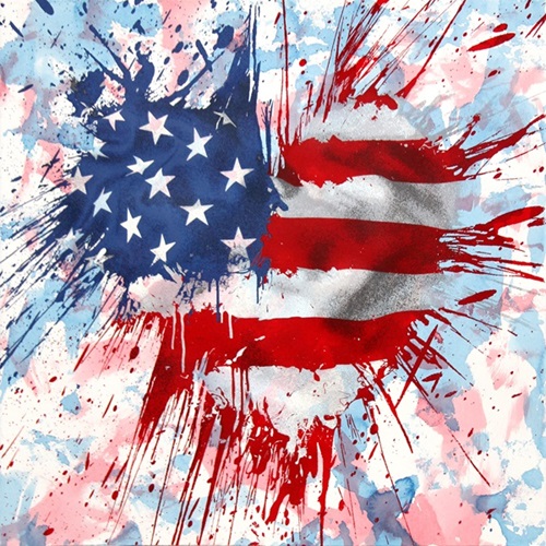 Moment Of Silence (Variant Series) by Mr Brainwash