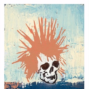 Red Punk Rock Skull by Tim Armstrong