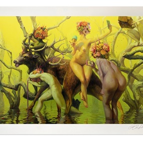 Influencers by Martin Wittfooth