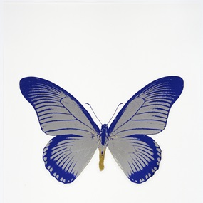 The Souls IV (Silver Gloss / Westminster Blue / Oriental Gold) by Damien Hirst
