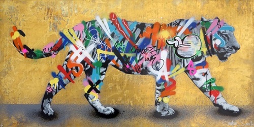 Tiger (Brass) by Martin Whatson