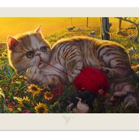 The Sun by Martin Wittfooth