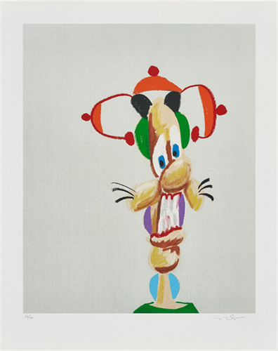 Electric Harlequin  by George Condo