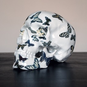 Skull Butterfly Porcelain (First Edition) by NooN