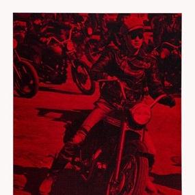 Brando On Bike (First Edition) by Russell Young