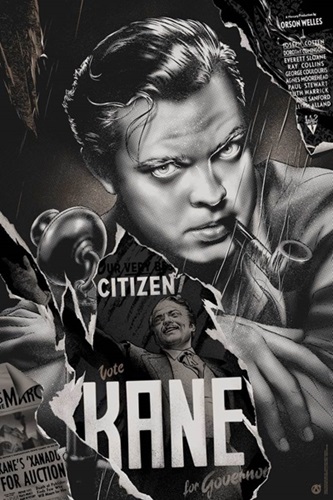 Citizen Kane (Variant) by Martin Ansin