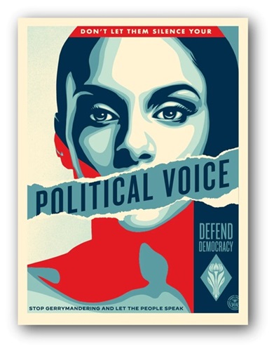 Political Voice  by Shepard Fairey