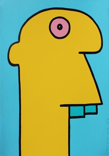 Yellow Head  by Thierry Noir