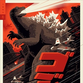 Godzilla by Tom Whalen