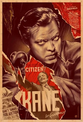 Citizen Kane (Wood Variant) by Martin Ansin