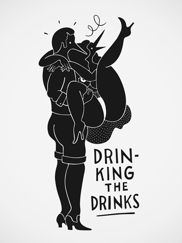 Drinking The Drinks (First Edition) by Parra