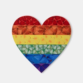 Butterfly Heart (Small) by Damien Hirst