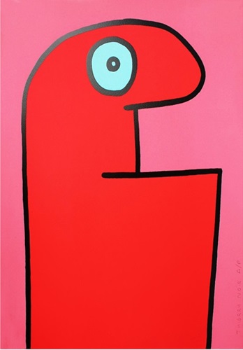 Red Head  by Thierry Noir