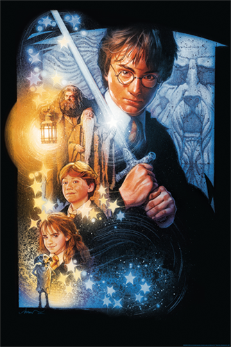 Harry Potter And The Chamber Of Secrets (Art Print) by Drew Struzan