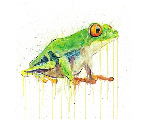 Tree Frog (2017) (Diamond Dust) by Dave White