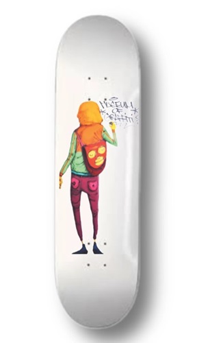 Skate Deck  by Os Gemeos