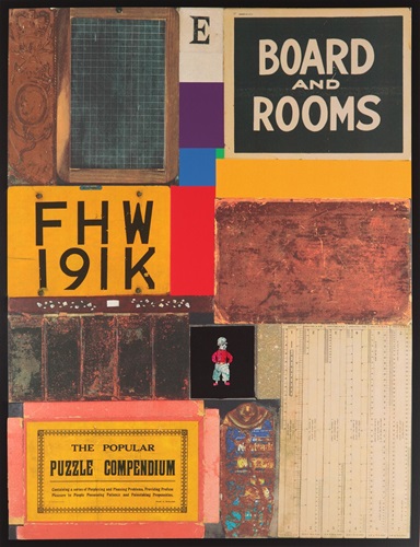 Homage To Rauschenberg III  by Peter Blake