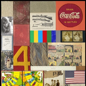 Homage To Rauschenberg IV by Peter Blake