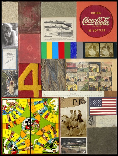 Homage To Rauschenberg IV  by Peter Blake