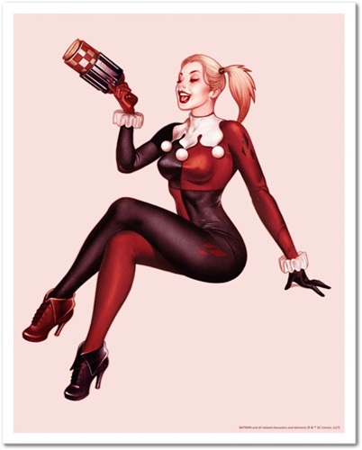 Harley Quinn (Unmasked Comic Variant) by John Keaveney