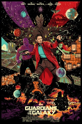 Guardians Of The Galaxy (Paper Variant) by Raid71