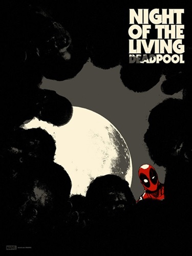 Night Of The Living Deadpool 1  by Jay Shaw