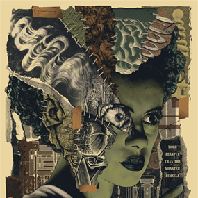 The Bride Of Frankenstein by Anthony Petrie