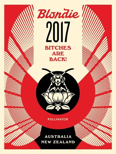 Bitches Are Back!  by Shepard Fairey
