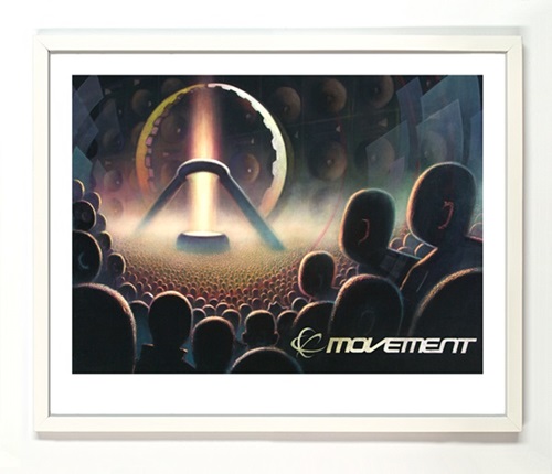 Transmission - Movement 2013 Official Print  by Ron Zakrin
