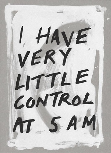 I Have Very Little Control  by Adam Bridgland