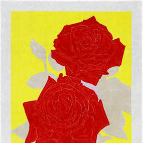 Two Roses by Gary Hume