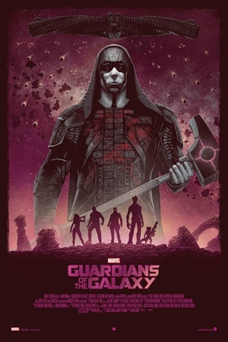 Guardians Of The Galaxy (Variant) by Marko Manev