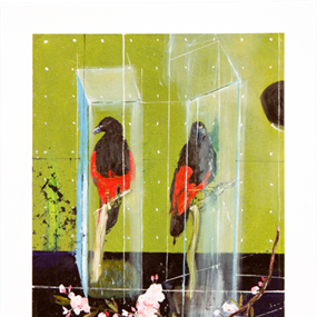 Two Parrots (Small) by Damien Hirst