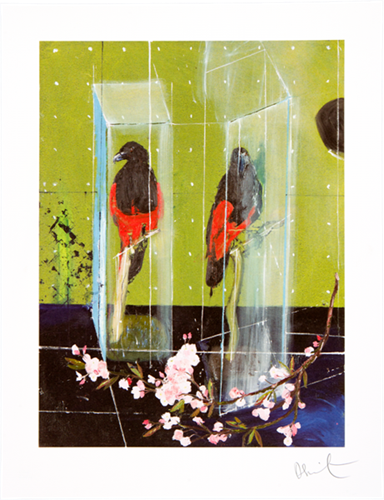 Two Parrots (Small) by Damien Hirst