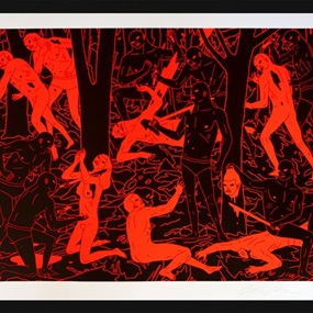 In Nature Is Dominance (Neon) by Cleon Peterson