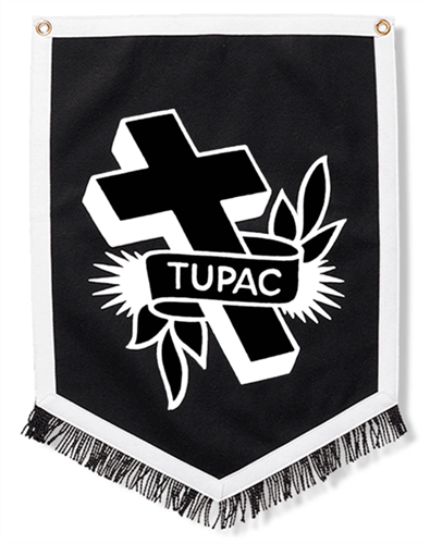 Tupac Pennant (First Edition) by Mike Giant