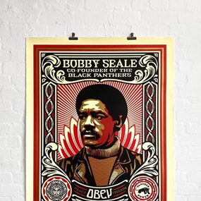 Bobby Seale (Large Format) by Shepard Fairey