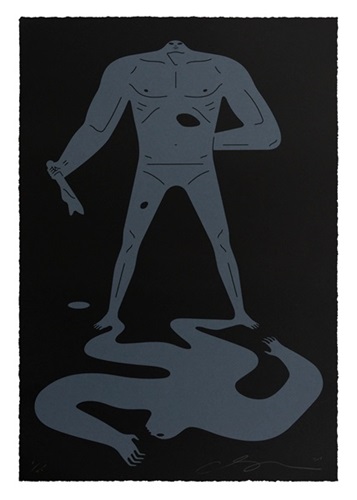 On The Shady Side Of The Street (Black On Black) by Cleon Peterson
