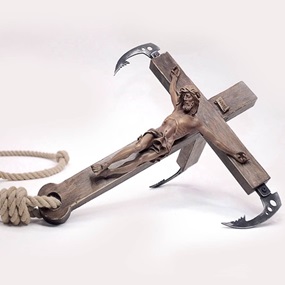 Crucifix Grappling Hook (First Edition) by Banksy