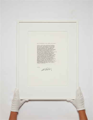 £ (Signed) by Ai Weiwei