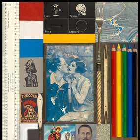 Wooden Puzzle Series - The Kiss by Peter Blake