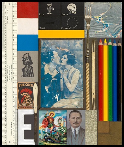 Wooden Puzzle Series - The Kiss  by Peter Blake