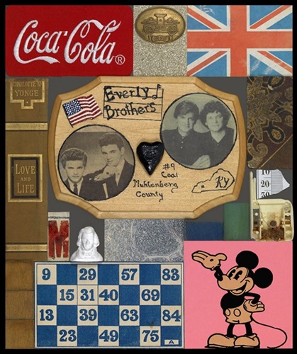 Wooden Puzzle Series - Everly Brothers  by Peter Blake