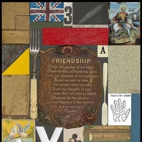 Wooden Puzzle Series - Friendship by Peter Blake