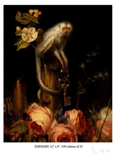 Emissary  by Martin Wittfooth