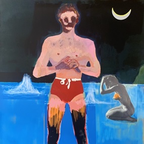 Bather For Secession by Peter Doig