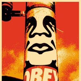 Obey Pole by Shepard Fairey