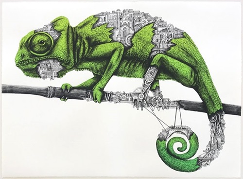 Chameleon Mechanimal (Emerald) by Ardif